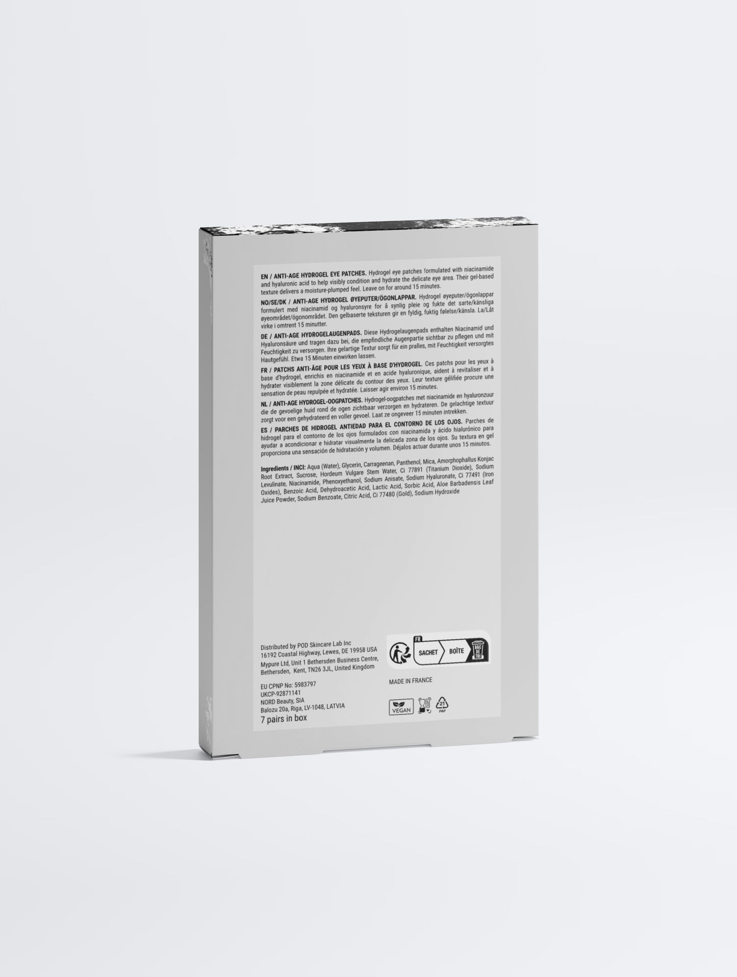 Anti-Age Hydrogel Eye Patches