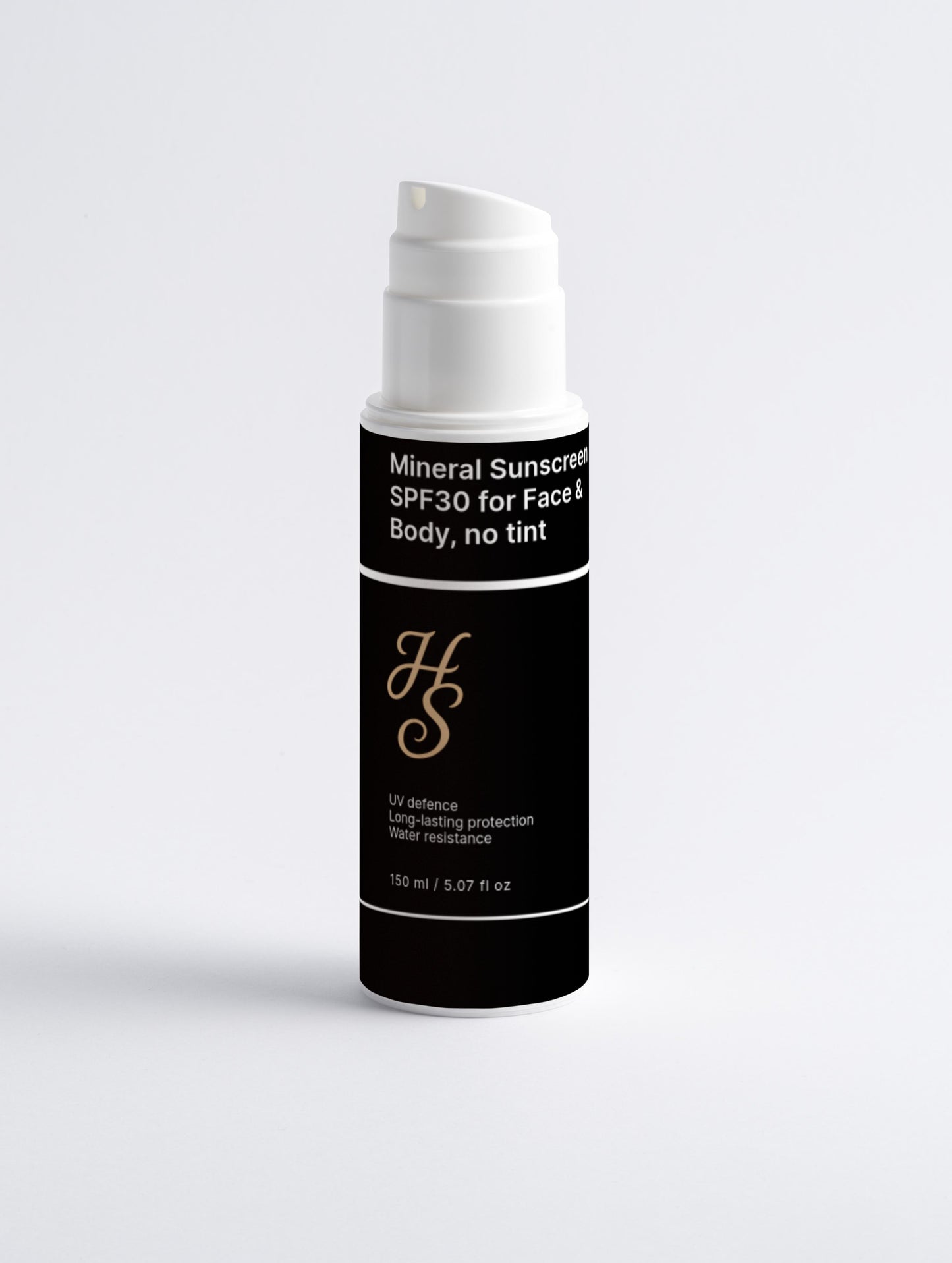 Mineral Sunscreen SPF30 for Face & Body, no tint