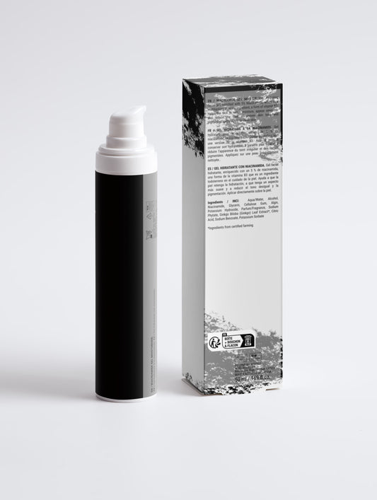 Niacinamide Gel Moisturizer with Ginkgo Leaf Extract