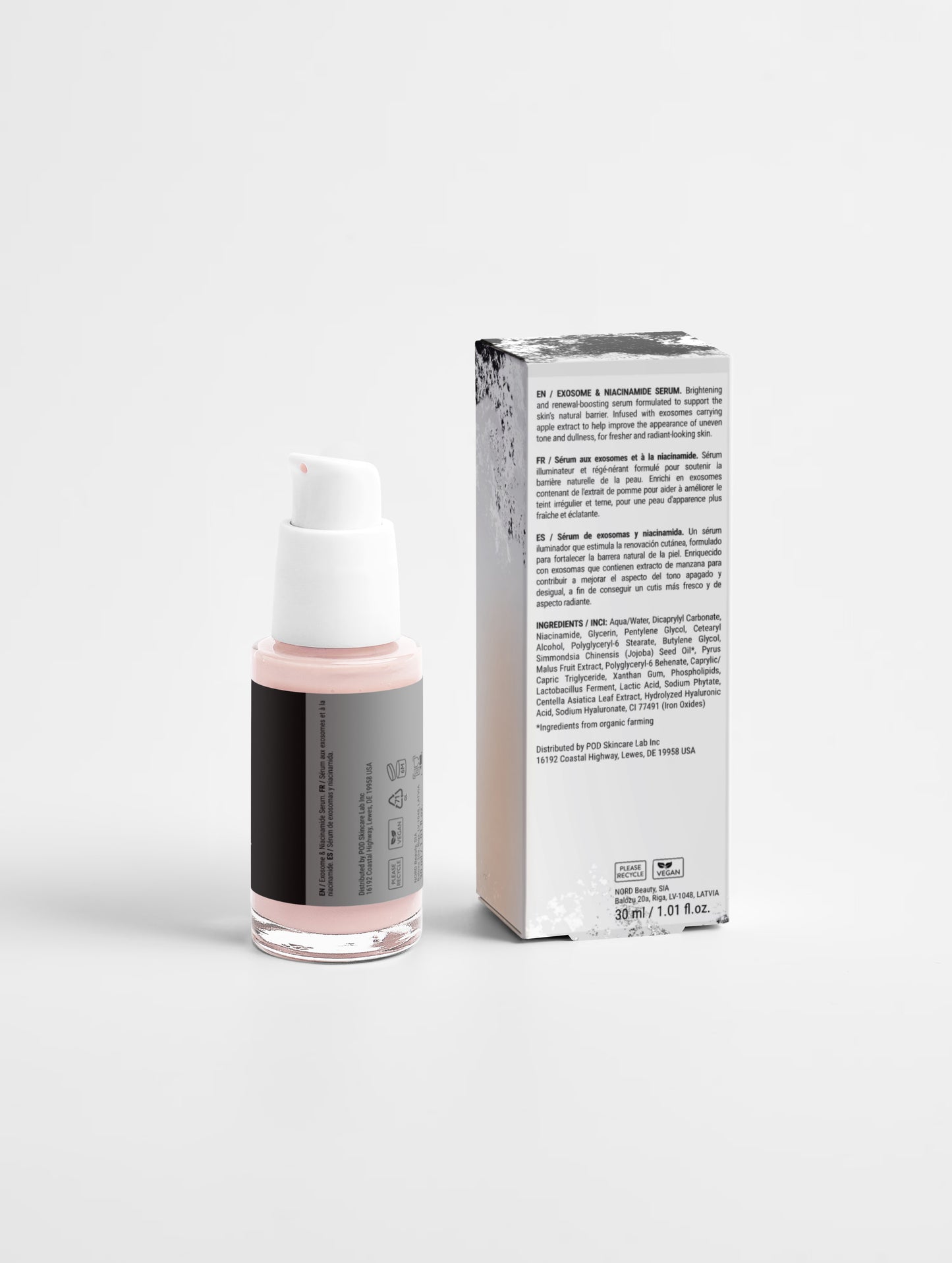 Exosome & Niacinamide Serum with Hyaluronic Acid