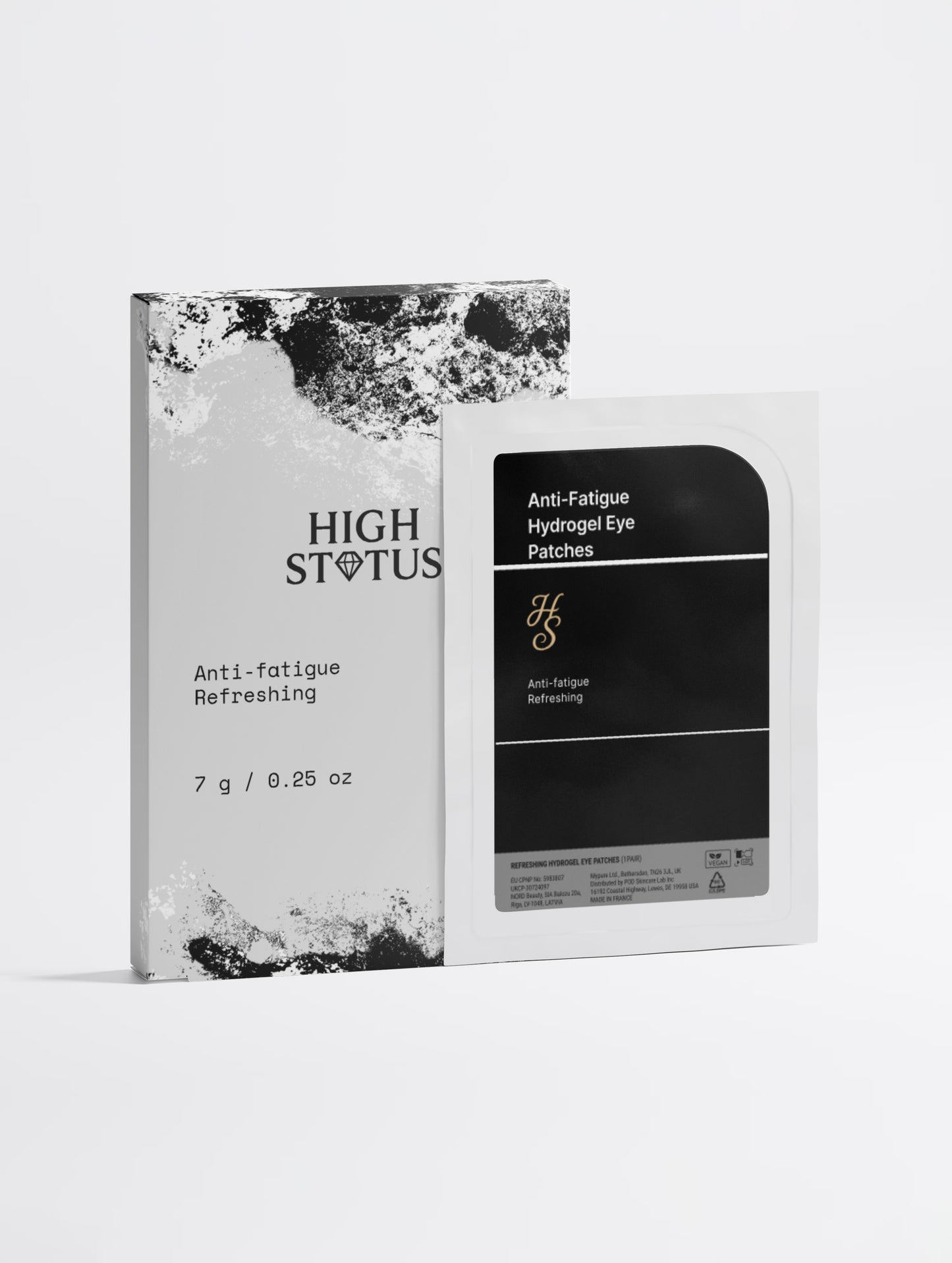 Anti-Fatigue Hydrogel Eye Patches